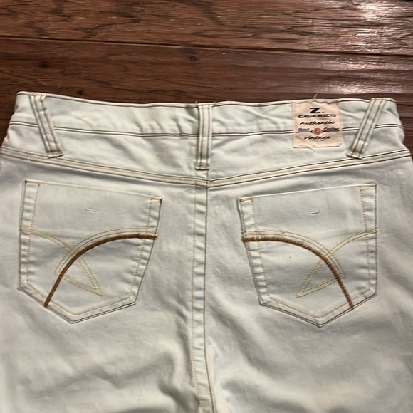 Z Cavaricci Authentic Vintage Mint Green Jeans - Picture 5 of 6